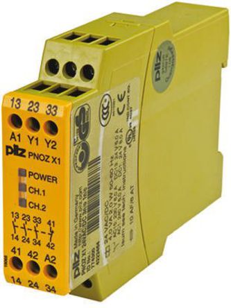 PNOZ X1 24VAC/DC 3n/o 1n/c | Pilz, Sicherheitsrelais, PNOZ X, Single ...